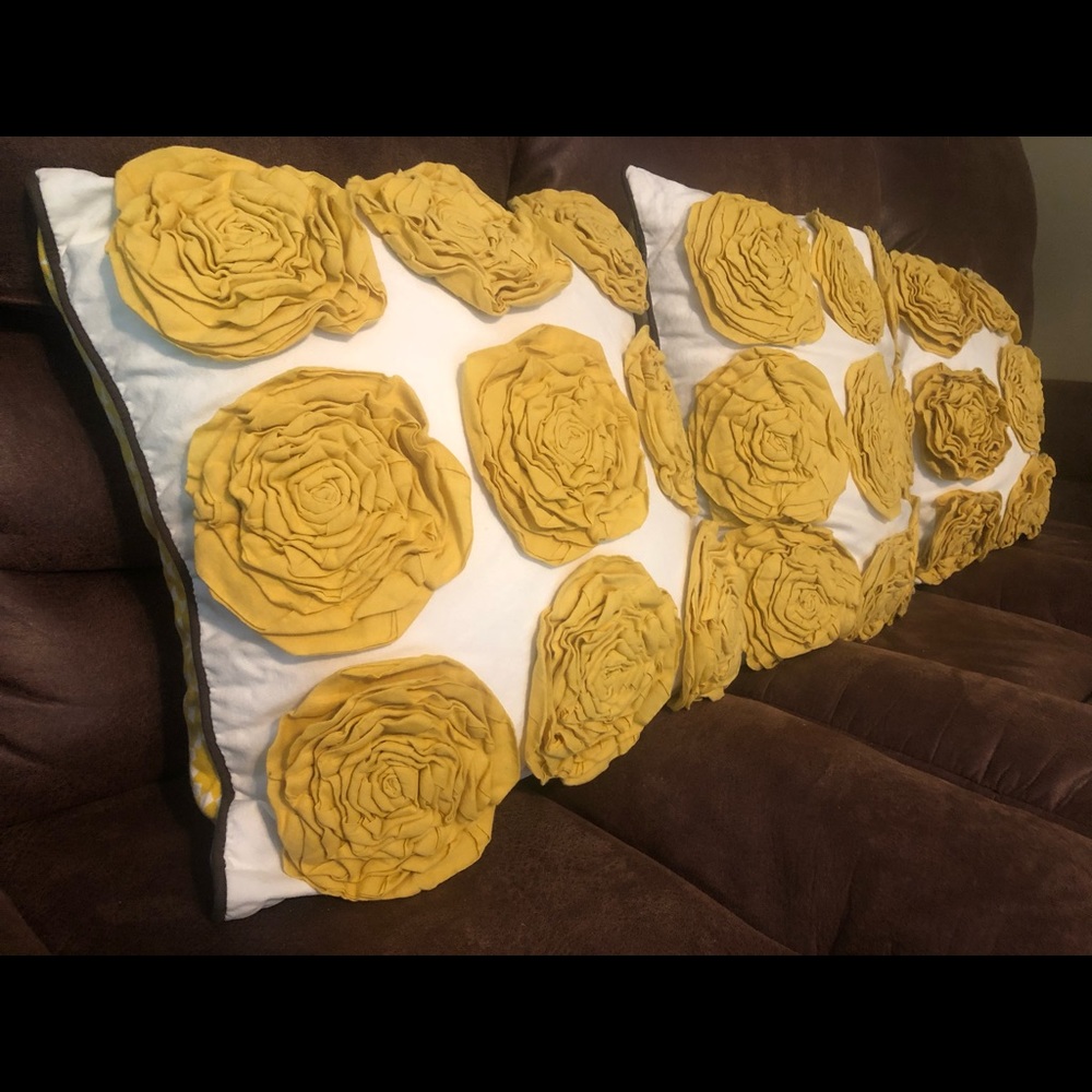 Set of 3 gorgeous decorative pillows cases